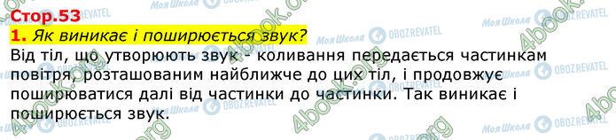 ГДЗ Природознавство 5 клас сторінка Стр.53 (1)